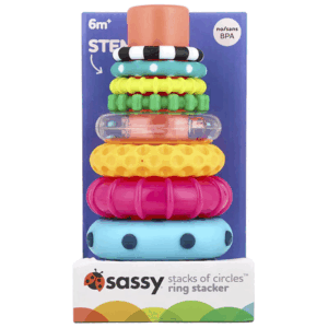 STACKS OF CIRCLES RING STACKER