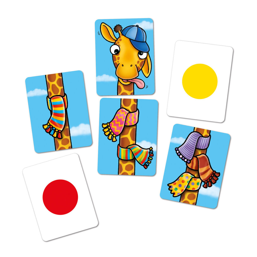 GIRAFFES IN SCARVES