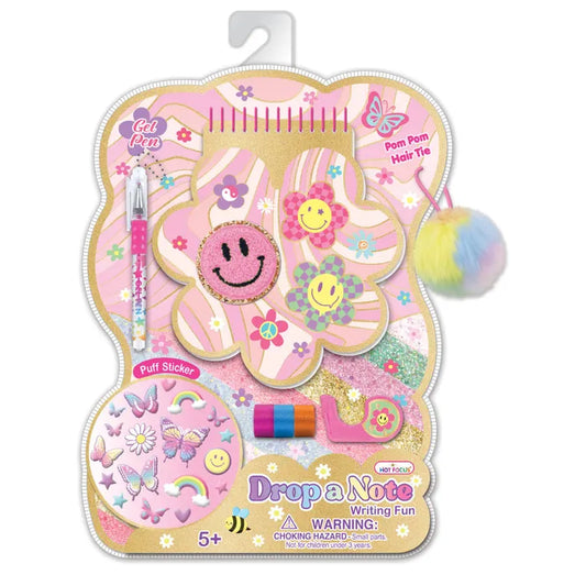 DROP A NOTE WRITING FUN GROOVY FLOWER