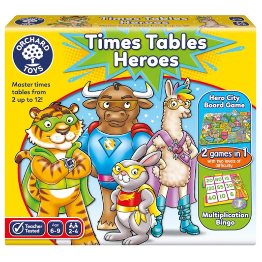 TIMES TABLES HEROES
