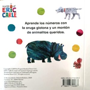 LA PEQUENA ORUGA GLOTONA 123