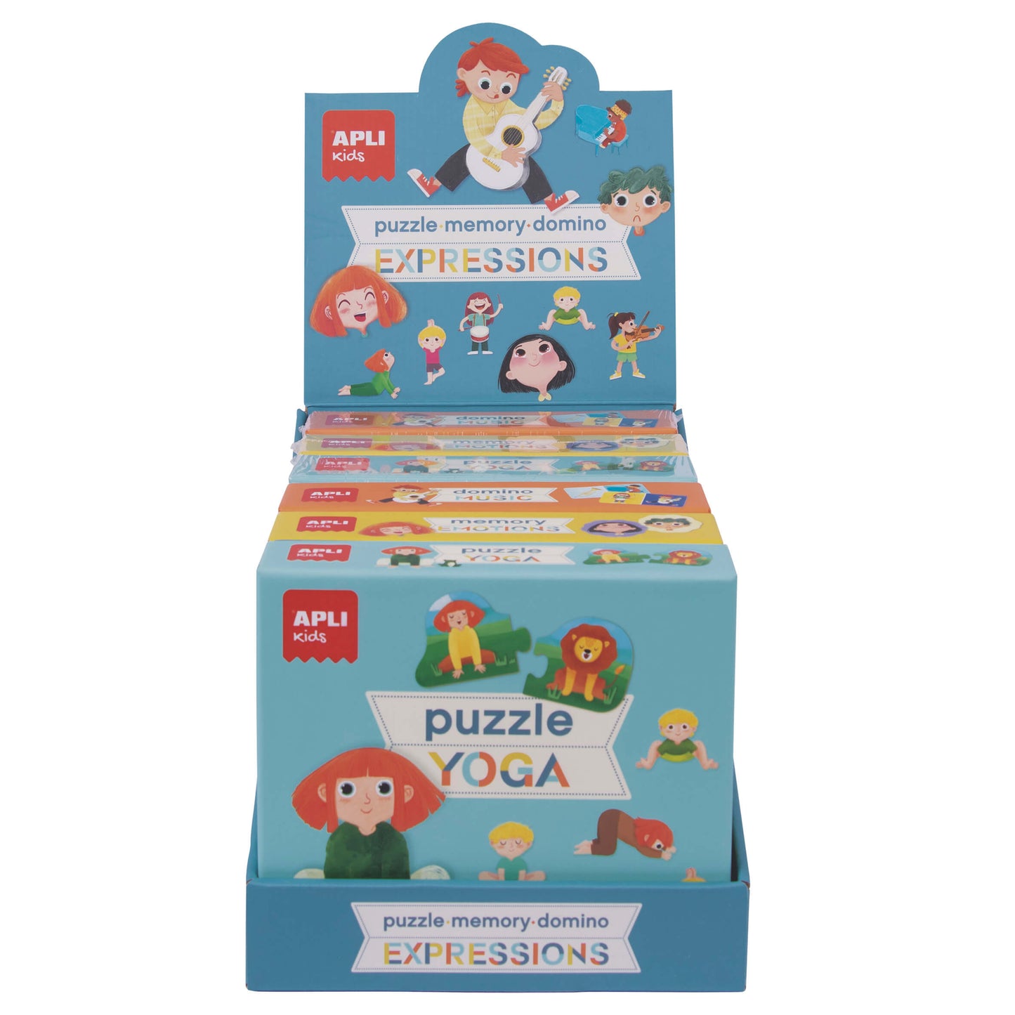 PUZZLE MEMORY DOMINO EXPRESSIONS