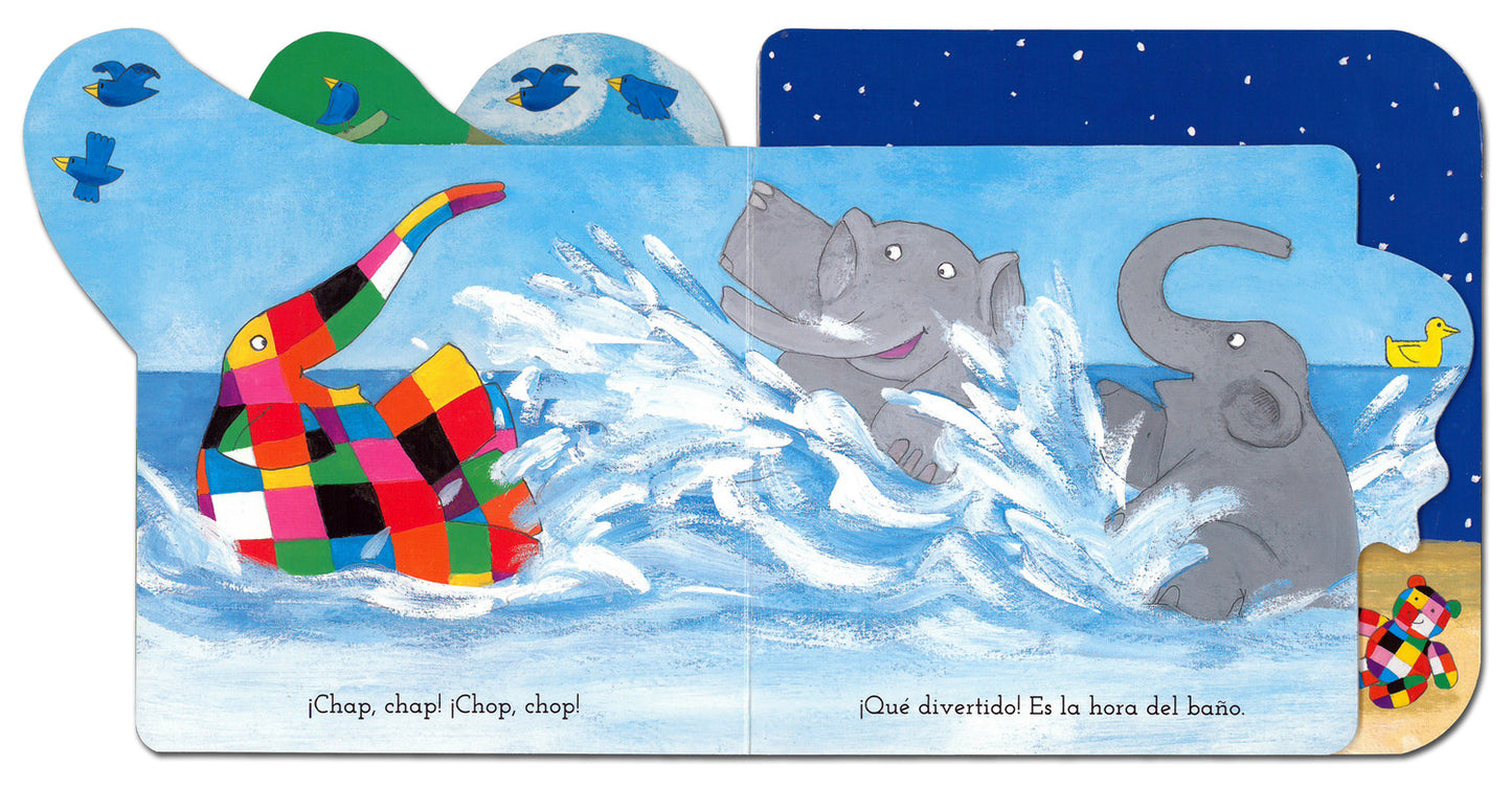 UN DÍA CON ELMER - BOARD BOOK