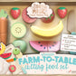 WOODEN CUTTING FOOD PLAYSET
