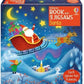 BOOK AND 3 JIGSAWS SANTA