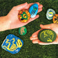 DINO ROCK PAINTING
