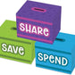 MONEY BUNCH SAVING SPENDING AND SHARING GAME