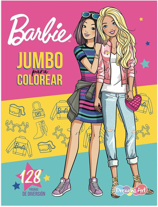 BARBIE JUMBO PARA COLOREAR