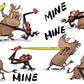 GRUMPY MONKEY MINE! BOARD BOOK