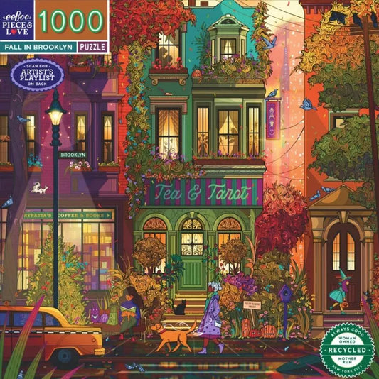 FALL IN BROOKLYN 1000 SQ PUZZLE