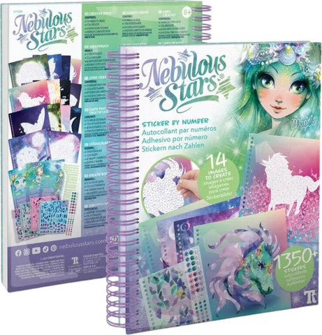 CREATIVE BOOK - STICKER BY NUMBER - 2024 REFRESH COVER