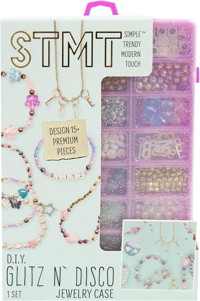 STMT D.I.Y GLITZ N DISCO JEWELRY CASE