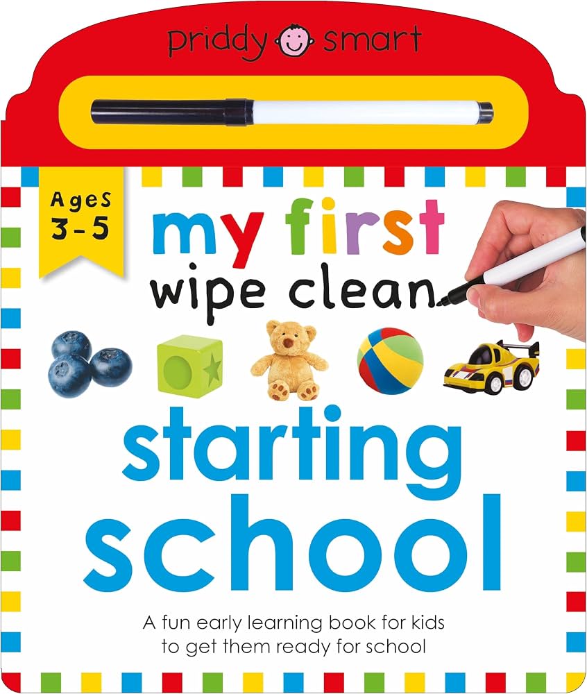 MY FIRST WIPE CLEAN STARTING SCHOOL