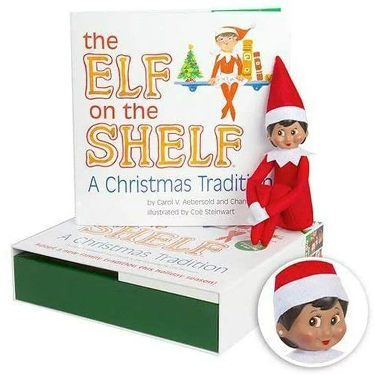 THE ELF ON THE SHELF GIRL BROWN EYE - ENGLISH