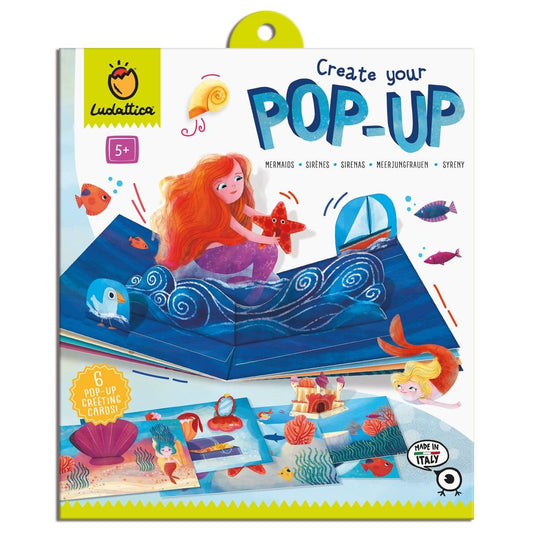 CREATE YOUR FIRST POP UP - MERMEIDS