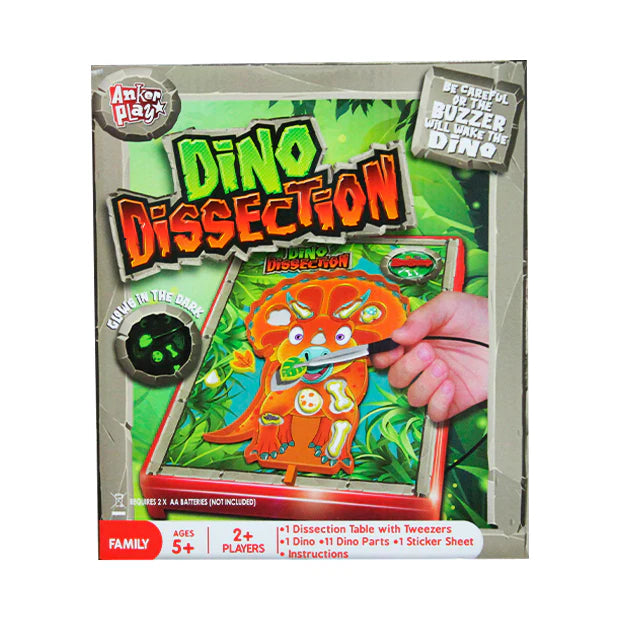 DINO DISSECTION GLOWS IN THE DARK