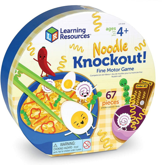 NOODLE KNOCKOUT FINE MOTOR GAME