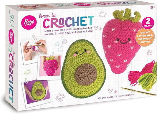 BOYE CROCHETKIT STRAWBERRY AND AVOCADO