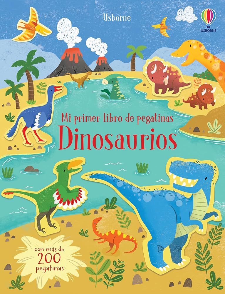 MI PRIMER LIBRO DE PEGATINAS DINOSAURIOS