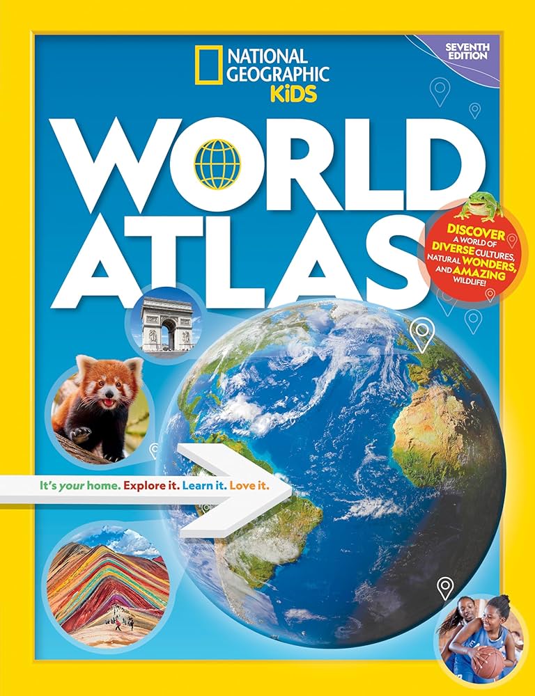 WORLD ATLAS NAT GEO KIDS