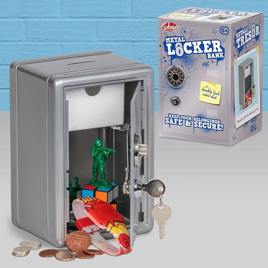 METAL LOCKER BANK