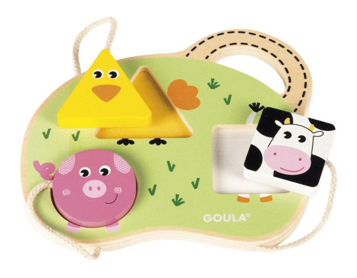 3 FARM ANIMAL PUZZLE - GOULA