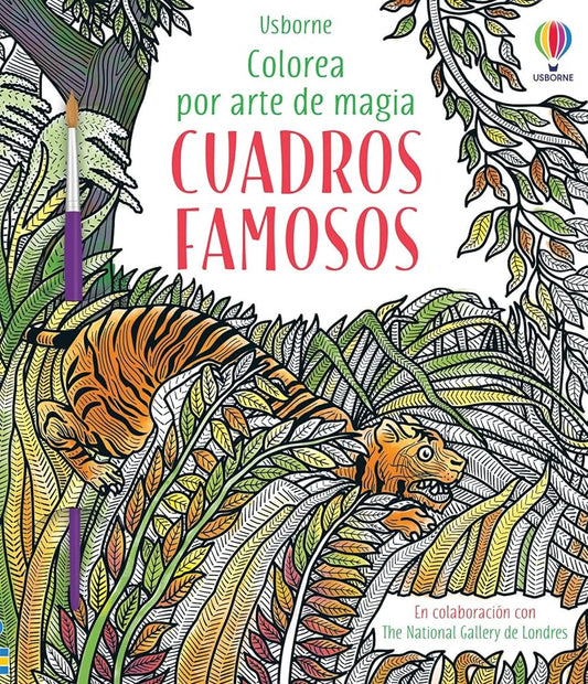 COLOREA POR ARTE DE MAGIA CUADROS FAMOSOS