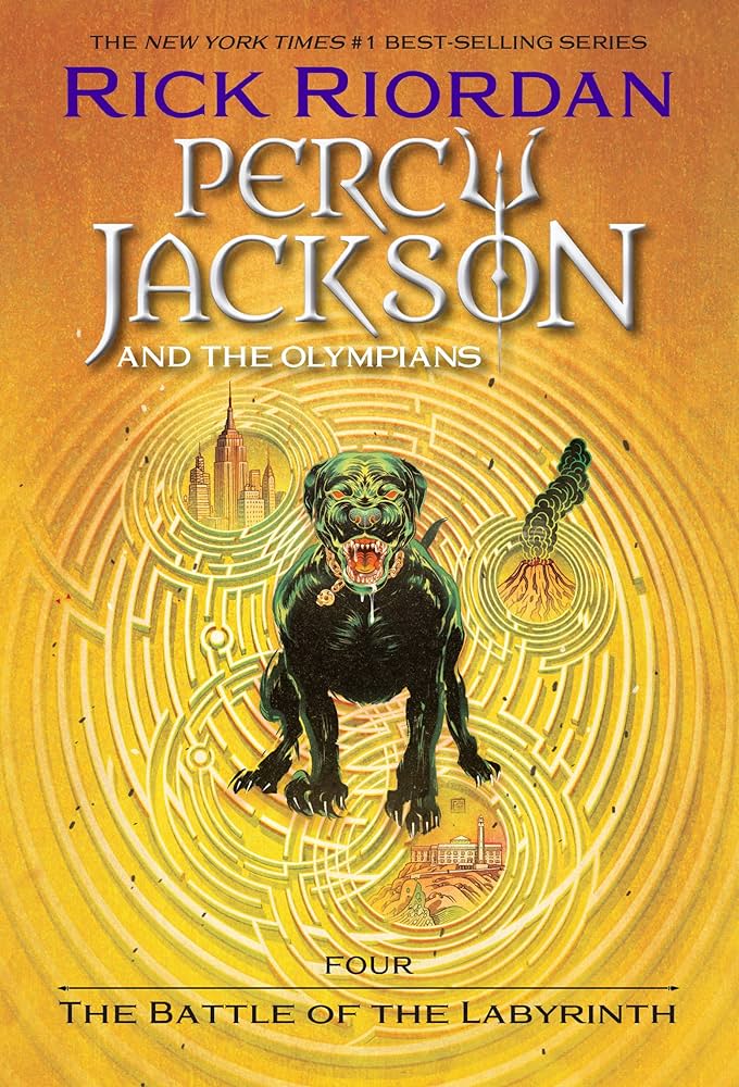 PERCY JACKSON AND THE OLYMPIANS 4 - THE BATTLE OF THE LABYRINTH