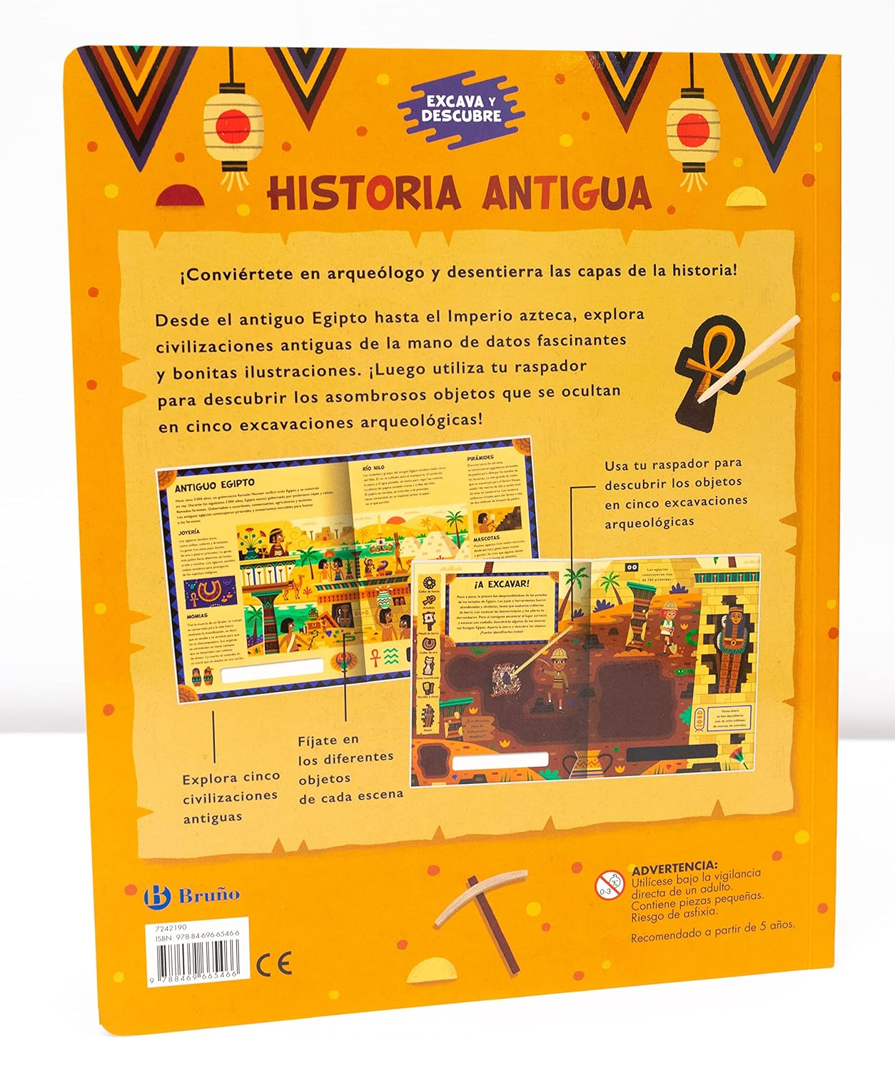 HISTORIA ANTIGUA  EXCAVA Y DESCUBRE