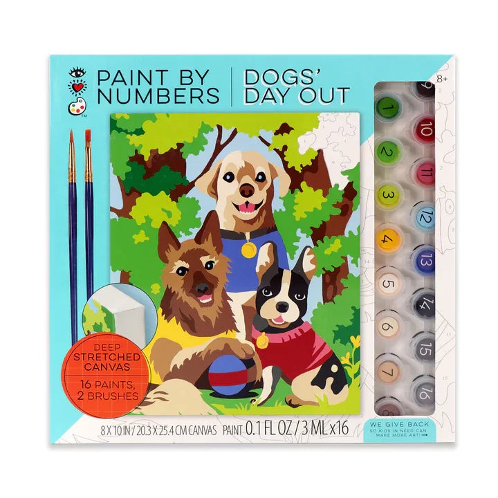 PAINT BY NUMBERS DOGS