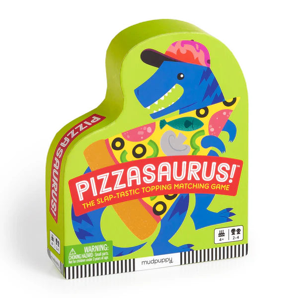 PIZZASAURUS SHAPED BOX GAME