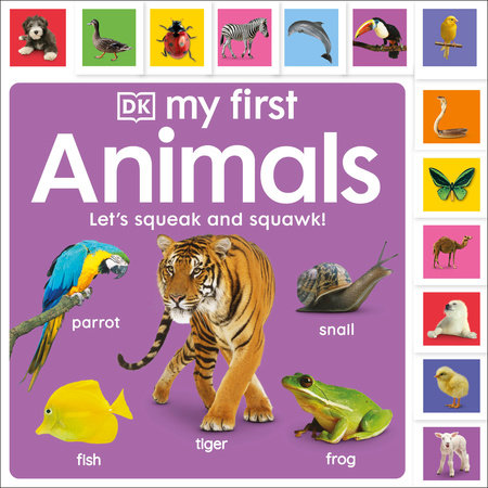 ANIMALS - MY FIRST TABBED BOARD BOOK