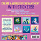 MERMAIDS AND MAGIC! PAINT BY STICKER KIDS