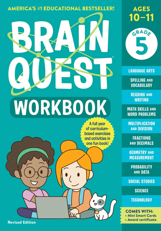 BRAIN QUEST WORKBOOK 5 GRADE