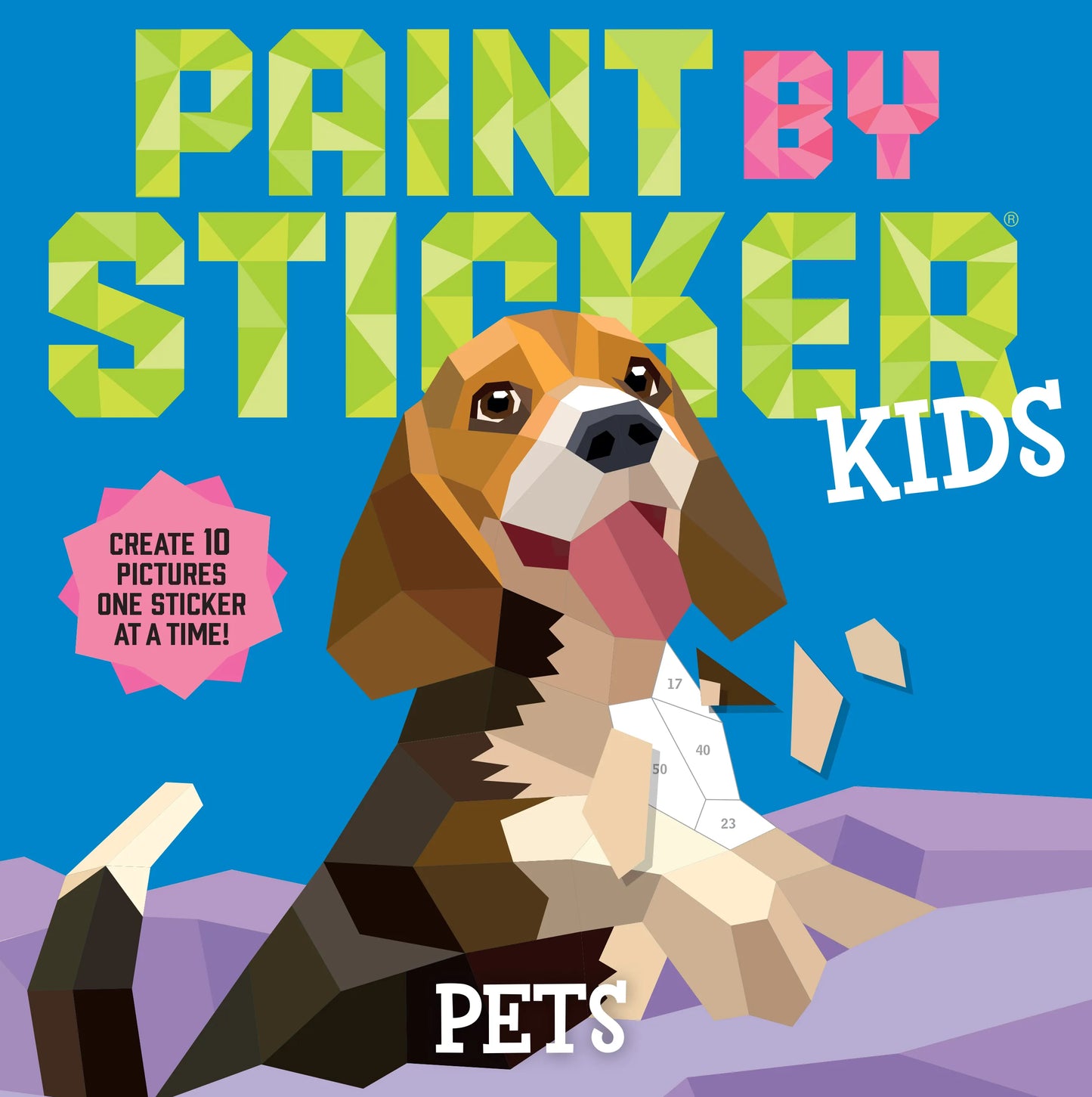 PETS PAINT BY STICKER KIDS