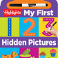 WRITE-ON WIPE FIRST 123 HIDDEN PICTURES