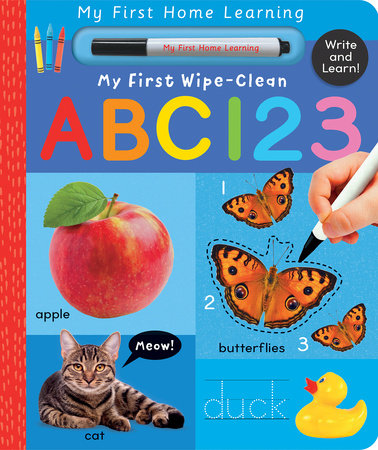 MY FIRST WIPE-CLEAN ABC123