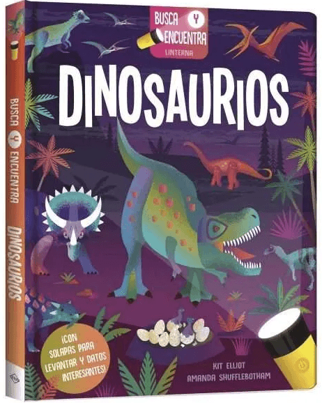 BUSCA Y ENCUENTRA DINOSAURIO LINTERNA
