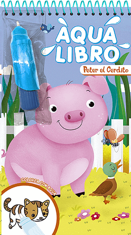 AQUA LIBRO DE PETER EL CERDITO