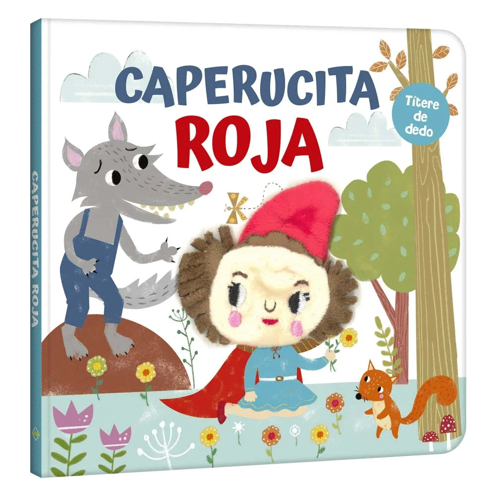 TÍTERE DE DEDO - CAPERUCITA ROJA