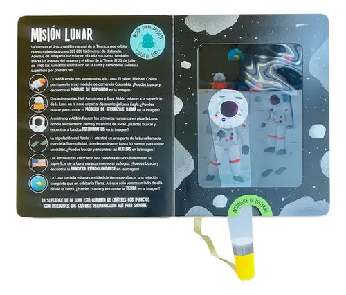 BUSCA Y ENCUENTRA LINTERNA - EL ESPACIO