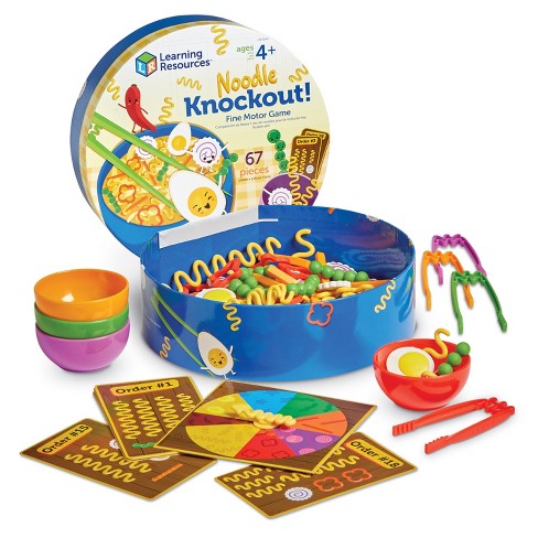 NOODLE KNOCKOUT FINE MOTOR GAME