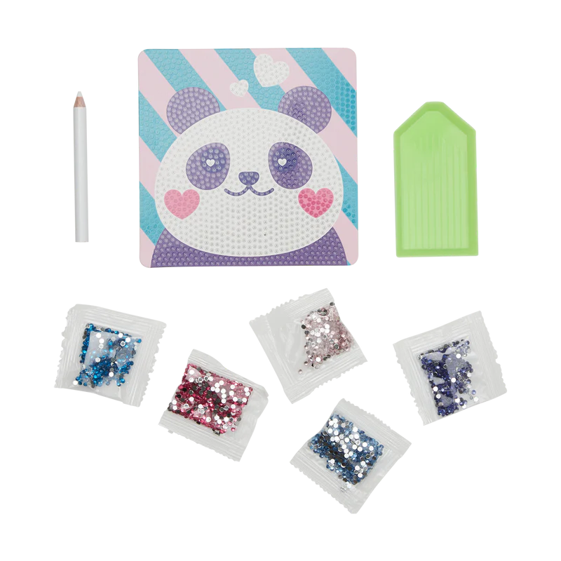 PRETTY PANDA RAZZLE DAZZLE DIY MINI GEM ART KIT