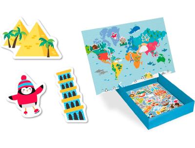 MAGNETICO MAPA MUNDI 40U