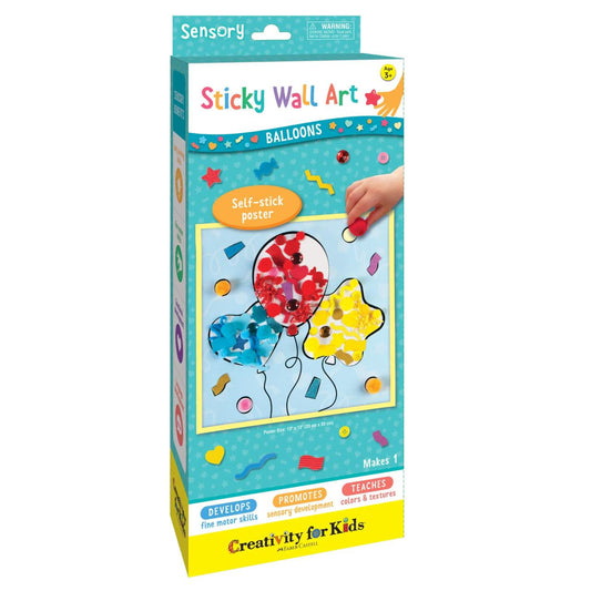 STICKY WALL ART BALLOONS - SELF-STICK POSTER