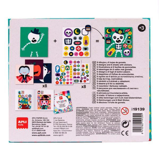 STICKERS BOX MONSTRUOS
