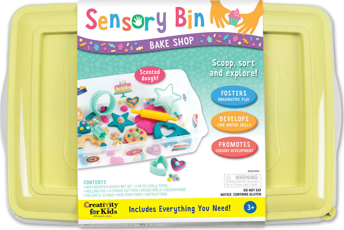 SENSORY BIN BAKE SHOP