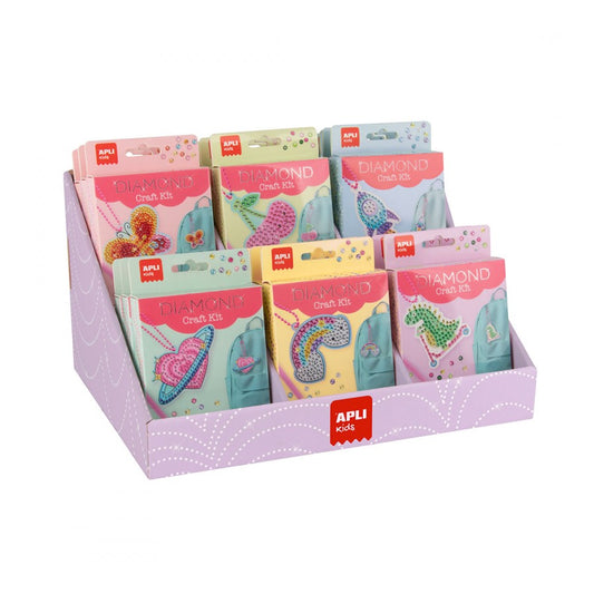 DISPLAY DIAMOND KEYCHAIN CRAFT KIT