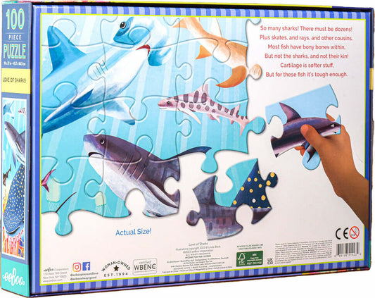 LOVE OF SHARK 100PC PUZZLE