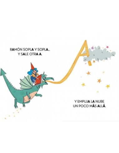 EL DRAGÓN DE LAS LETRAS - ANA EL DRAGÓN Y LA NUBE ASPIRADOR